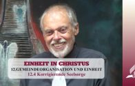 12.4 Korrigierende Seelsorge – GEMEINDEORGANISATION UND EINHEIT | Pastor Mag. Kurt Piesslinger