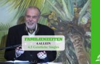 4.5 Geistliche Singles – ALLEIN | Pastor Mag. Kurt Piesslinger