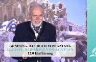 12.0 Einführung – JOSEF, DER PRINZ VON ÄGYPTEN | Pastor Mag. Kurt Piesslinger