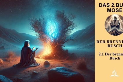 Lektion 2.Der brennende Busch | 2.1 Der brennende Busch | DAS 2. BUCH MOSE | LEBENDIGES GLAUBENSLEBEN