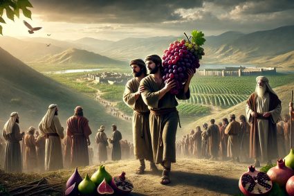 24.08.2025 – 🏕️ 4.Mose (Numeri) Kap.13 – Glaube oder Angst? – Die Kundschafter im Land Kanaan | 📜 GLAUBE SEINEN PROPHETEN