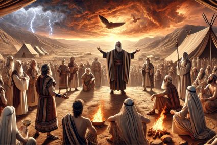 27.08.2025 – 🏕️ 4.Mose (Numeri) Kap.16 – Der Aufruhr der Korah-Rotte | 📜 GLAUBE SEINEN PROPHETEN