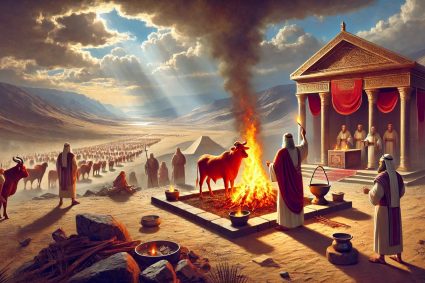 30.08.2025 – 🏕️ 4.Mose (Numeri) Kap.19 – Die rote Kuh und das Wasser der Reinigung | 📜 GLAUBE SEINEN PROPHETEN
