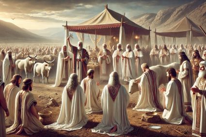 19.08.2025 – 🏕️ 4.Mose (Numeri) Kap.8 – Die Einsetzung der Leviten – Reinigung, Weihe und Dienst | 📜 GLAUBE SEINEN PROPHETEN