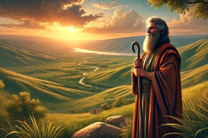 20.10.2025 – 📜 5.Mose (Deuteronomium) Kap.34 – Mose schaut das verheißene Land – und geht heim | 📜 GLAUBE SEINEN PROPHETEN