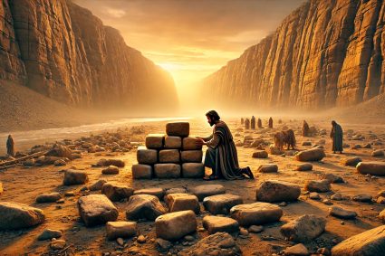 24.10.2025 – 🗺️ Josua Kap.4 – Denksteine am Jordan – Ein bleibendes Zeugnis | 📜 GLAUBE SEINEN PROPHETEN