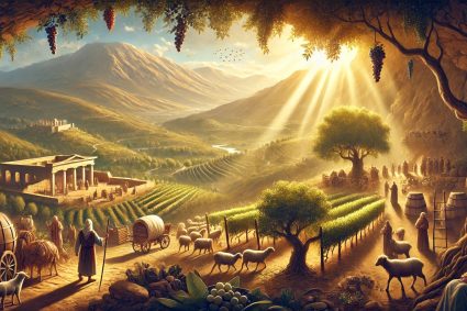 Lektion 9.Erben der Verheißung, Gefangene auf Hoffnung | 9.2 Das Land als Geschenk | 🗺️ DAS BUCH JOSUA | 🌱 LEBENDIGES GLAUBENSLEBEN