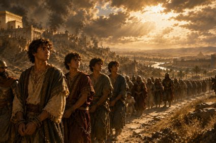 👑 VON BABYLON ZUM EWIGEN REICH | Kap.1 – 👑 Miniserie 1: 🌍 Von Jerusalem nach Babylon | 🚶 Gedicht 3 – Der Weg ins Exil