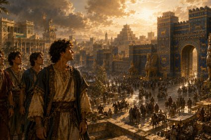 👑 VON BABYLON ZUM EWIGEN REICH | Kap.1 – 👑 Miniserie 1: 🌍 Von Jerusalem nach Babylon | 🌍 Gedicht 4 – Fremd im fremden Land