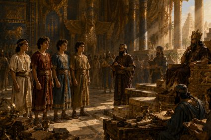 👑 VON BABYLON ZUM EWIGEN REICH | Kap.1 – 👑 Miniserie 1: 🌍 Von Jerusalem nach Babylon | 👑 Gedicht 5 – Die Auswahl der jungen Männer