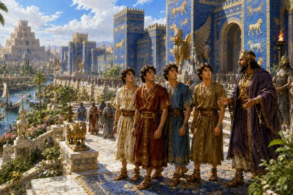 👑 VON BABYLON ZUM EWIGEN REICH | Kap.1 – 👑 Miniserie 1: 🌍 Von Jerusalem nach Babylon | 🏰 Gedicht 6 – Ankunft im Palast