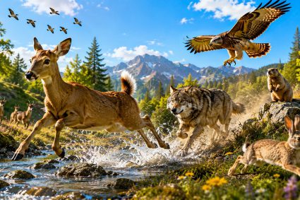 🌿 SPUREN DER SCHÖPFUNG | ⚡Episode 2 – Entscheiden ohne Nachdenken – Wenn Reaktion klüger ist als Reflexion | 🦌 4.Serie: Die Weisheit im Tierreich